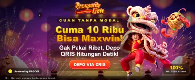Kemenangan Besar Bersama Prosperity Lion banner